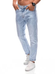 Vīriešu džinsi P1404 zili 123478T цена и информация | Мужские джинсы | 220.lv