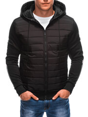 куртка мужская межсезонная c566 - черная цена и информация | Мужские куртки | 220.lv