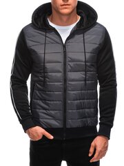 Куртка мужская межсезонная С568 - темно-серая 123221-7 цена и информация | Мужские куртки | 220.lv