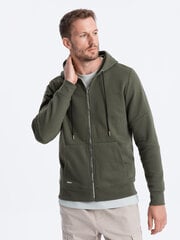 Jaka vīriešiem Ombre Clothing V2 OM-SSZP-22FW-003, zaļš cena un informācija | Vīriešu jakas | 220.lv