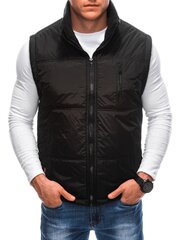 Veste vīriešiem Edoti V62, melns cena un informācija | Vīriešu vestes | 220.lv