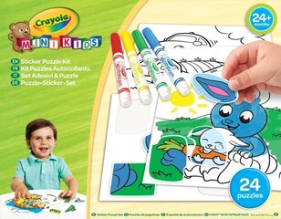 Krāsošanas komplekts ar uzlīmēm Crayola cena un informācija | Modelēšanas un zīmēšanas piederumi | 220.lv