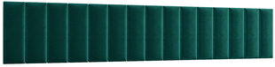 Mīksto sienu plākšņu komplekts Eltap Quadratta, 300x60 cm, zaļš cena un informācija | Mīkstie sienas paneļi | 220.lv