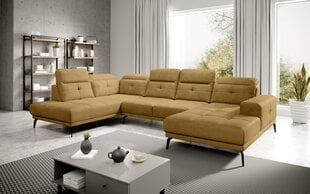 Stūra dīvāns Eltap Bretan, dzeltens cena un informācija | Stūra dīvāni | 220.lv