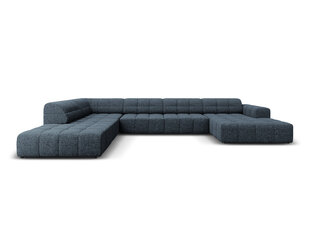 Stūra dīvāns Cosmopolitan Design Chicago, zils cena un informācija | Stūra dīvāni | 220.lv