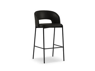 Bāra krēsls Cosmopolitan Design Meda, melns kaina ir informacija | Virtuves un ēdamistabas krēsli | 220.lv