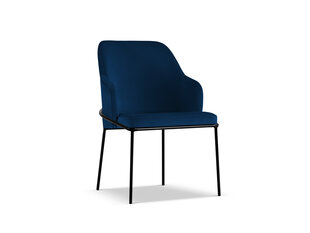 Кресло Cosmopolitan Design Sandrine, синий/черный цвет цена и информация | Стулья для кухни и столовой | 220.lv