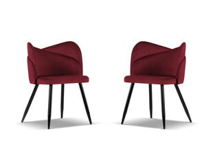 2-u krēslu komplekts Cosmopolitan Design Santana, sarkans цена и информация | Стулья для кухни и столовой | 220.lv