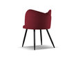 2-u krēslu komplekts Cosmopolitan Design Santana, sarkans cena un informācija | Virtuves un ēdamistabas krēsli | 220.lv