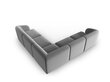 Stūra dīvāns Milo Casa Paolo, pelēks цена и информация | Stūra dīvāni | 220.lv