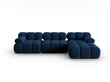 Stūra dīvāns Milo Casa Tropea, zils цена и информация | Stūra dīvāni | 220.lv