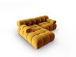 Stūra dīvāns Milo Casa Tropea, dzeltens цена и информация | Stūra dīvāni | 220.lv