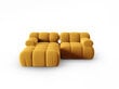 Stūra dīvāns Milo Casa Tropea, dzeltens cena un informācija | Stūra dīvāni | 220.lv