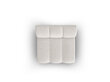 Dīvāns Interieurs86 Skyler, 90x87 cm, balts cena un informācija | Dīvāni | 220.lv