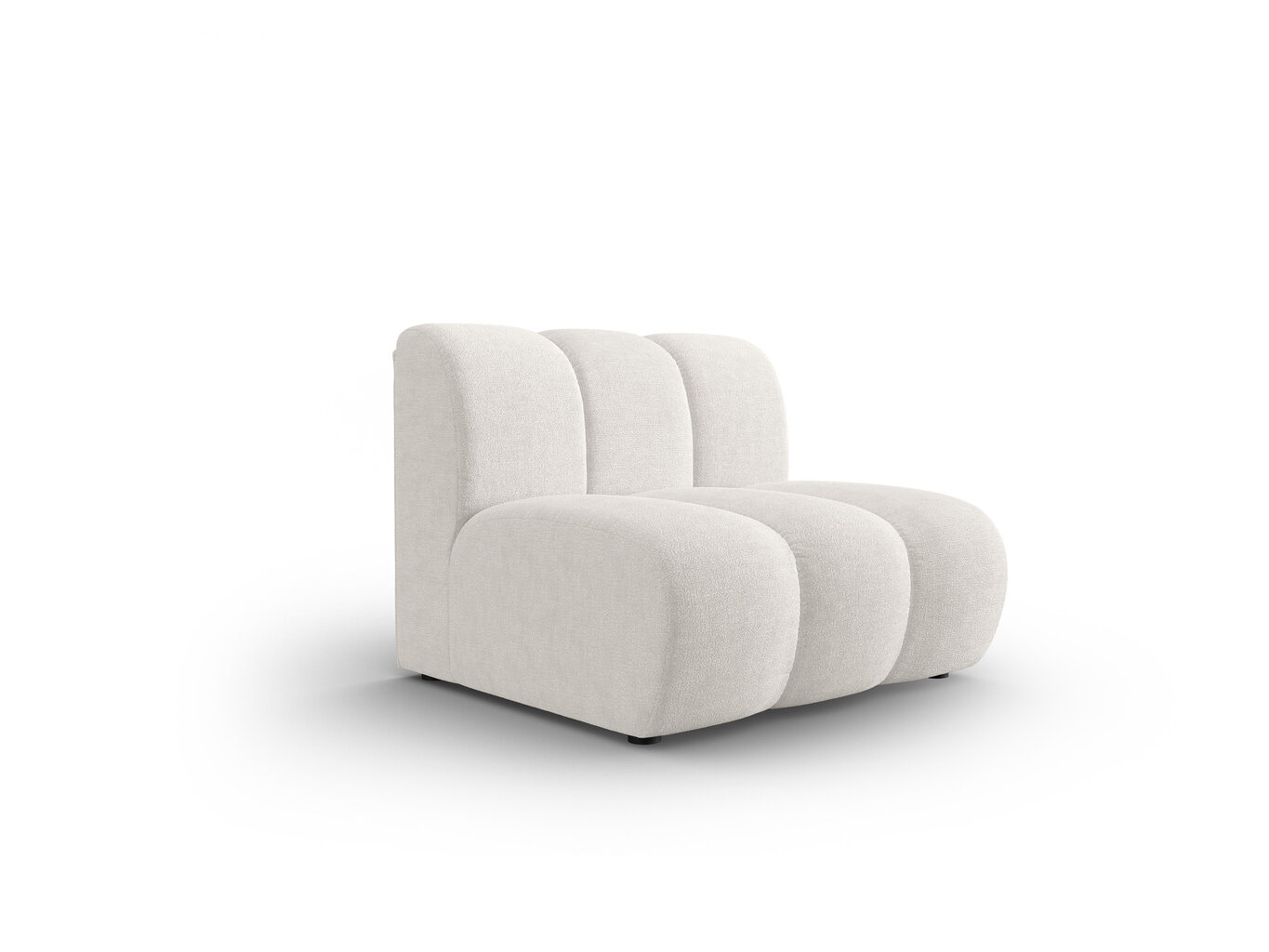 Dīvāns Interieurs86 Skyler, 90x87 cm, balts cena un informācija | Dīvāni | 220.lv