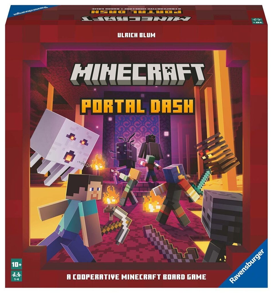 Galda spēle Ravensburger Minecraft Portal Dash, PL cena un informācija | Galda spēles | 220.lv