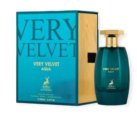 Smaržas sievietēm Maison Alhambra Very Velvet Aqua EDP, 100 ml cena un informācija | Sieviešu smaržas | 220.lv