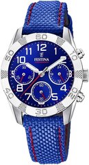 Festina Young Chronograph Quartz Clock с тканевым браслетом F20346/2 цена и информация | Женские часы | 220.lv