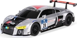 Tālvadības pults automašīna Rastar Audi R8 LMS 1:18 RAS/59300-SLV cena un informācija | Rotaļlietas zēniem | 220.lv