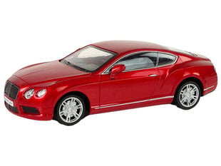 Игрушечный автомобиль Bentley 1:24, красный цена и информация | Игрушки для мальчиков | 220.lv