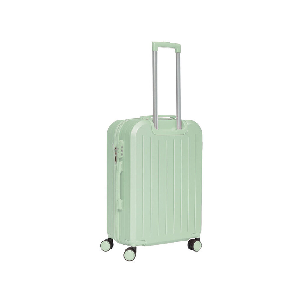 Ceļojumu koferu komplekts, 3 gab., zaļš цена и информация | Koferi, ceļojumu somas | 220.lv