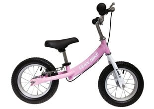 Беговел Carlo, светло-розовый цена и информация | Балансировочные велосипеды | 220.lv
