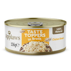 Applaws Dog Taste Toppers с куриной грудкой в ​​бульоне, 12х156 г цена и информация | Консервы для собак | 220.lv