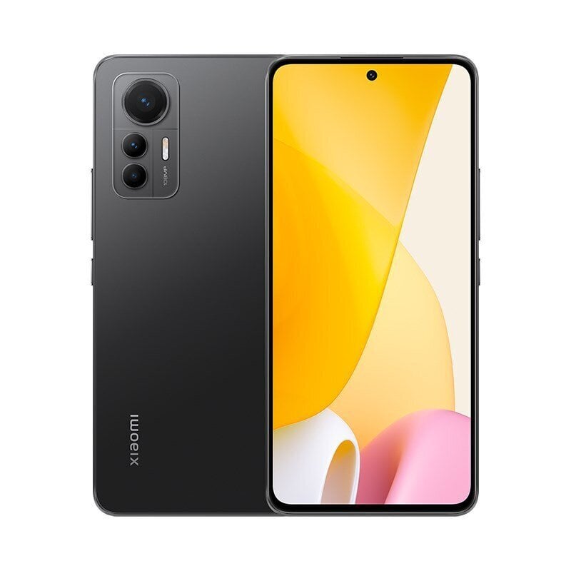 Xiaomi 12 Lite 5G 8/256GB Black cena un informācija | Mobilie telefoni | 220.lv