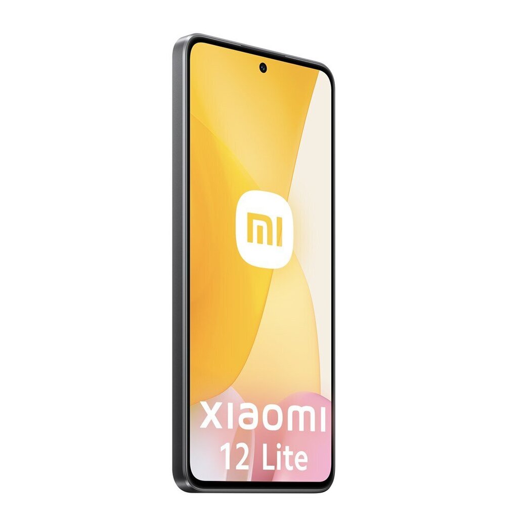 Xiaomi 12 Lite 5G 8/256GB Black cena un informācija | Mobilie telefoni | 220.lv