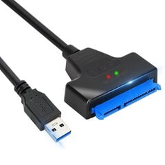 Переходник USB-SATA 3.0 цена и информация | Адаптеры и USB разветвители | 220.lv