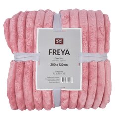 Pleds FREYA XL 200x230cm, rozā cena un informācija | Gultas pārklāji, pledi | 220.lv