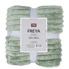 Плед Freya XL 200х230см, светло-зеленый цена и информация | Покрывала, пледы | 220.lv