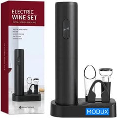 Электрический набор для открывания вина Modux цена и информация | Другие оригинальные подарки | 220.lv