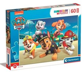 Puzle Clementoni Paw Patrol, 60 gab. cena un informācija | Puzles, 3D puzles | 220.lv