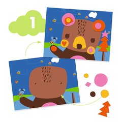 Большой творческий набор для малышей - Мышонок и его друзья, Djeco DJ09295 цена и информация | Развивающие игрушки | 220.lv