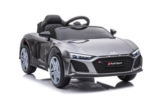 Vienvietīgs elektroauto bērniem Lean Toys Audi R8, sudraba цена и информация | Электромобили для детей | 220.lv