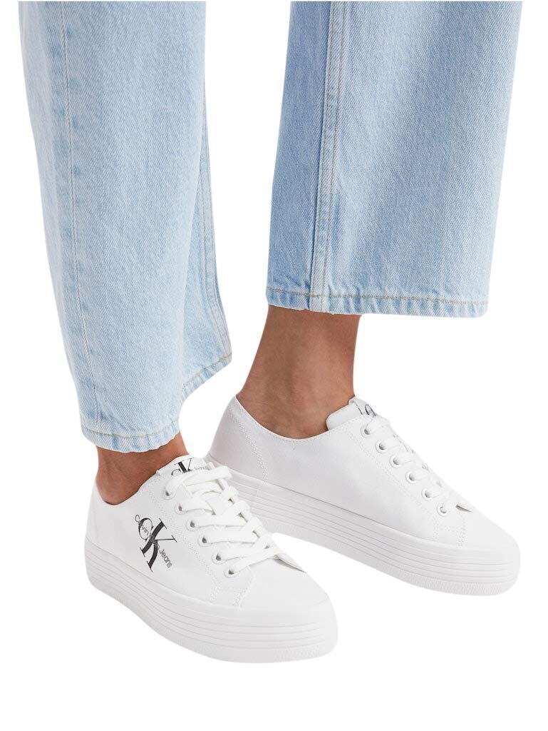 Sporta apavi sievietēm Calvin Klein Jeans YW0YW01030F, balti цена и информация | Sporta apavi sievietēm | 220.lv