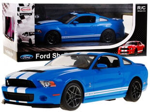 Automašīna Ford Shelby Mustang GT500, 1:14, zils цена и информация | Игрушки для мальчиков | 220.lv