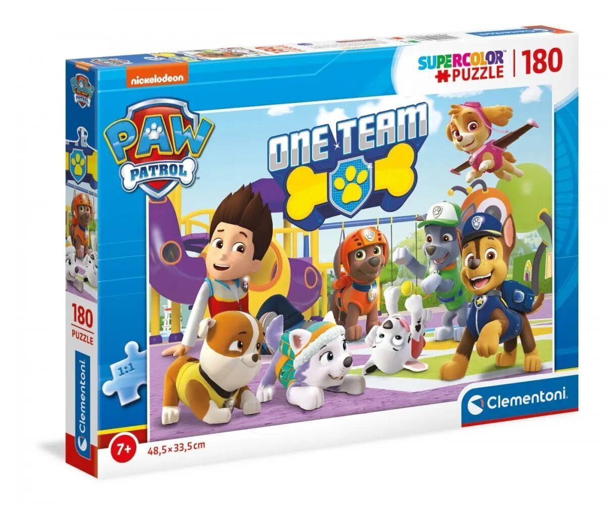 Puzle Clementoni Paw Patrol (Ķepu patruļa), 29308, 180 d. цена и информация | Puzles, 3D puzles | 220.lv