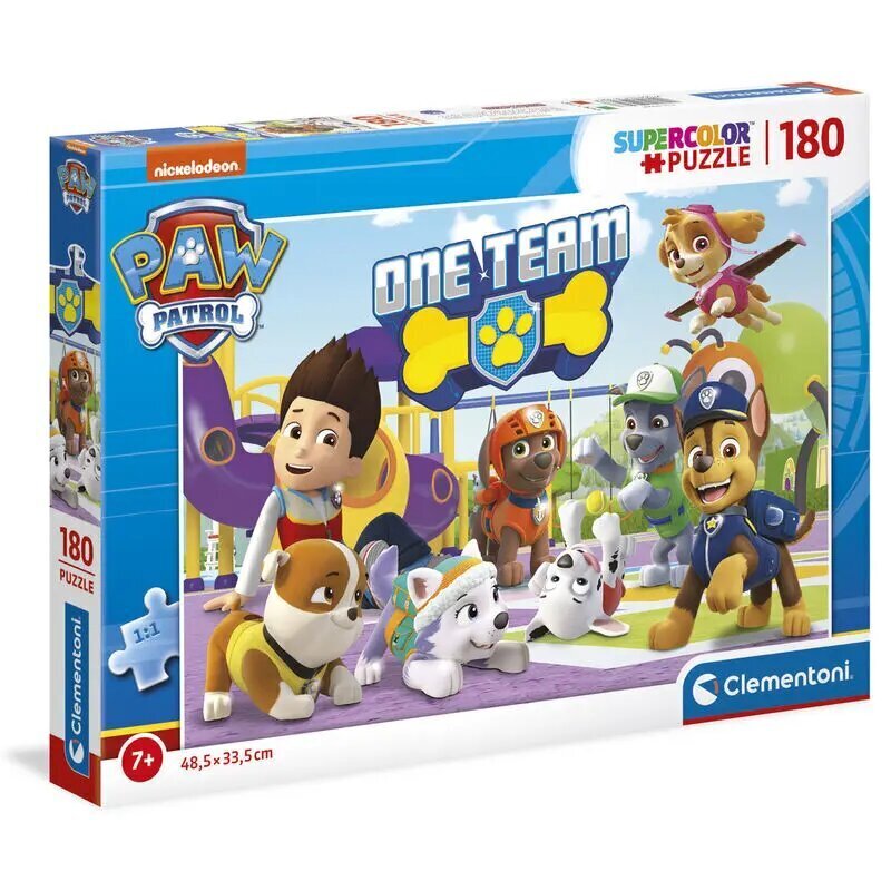 Puzle Clementoni Paw Patrol (Ķepu patruļa), 29308, 180 d. цена и информация | Puzles, 3D puzles | 220.lv