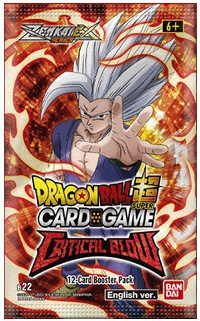 Žaidimo kortos Dragon Ball Zenkai Series Set 05 Critical Blow B22 Booster, ENG цена и информация | Galda spēles | 220.lv