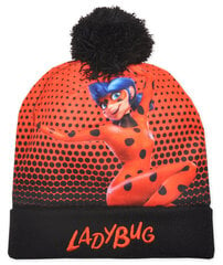 Cepure meitenēm Miraculous Ladybug cena un informācija | Cepures, cimdi, šalles meitenēm | 220.lv