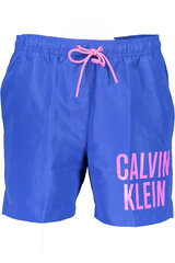 Calvin Klein peldšorti vīriešiem, zili цена и информация | Плавки, плавательные шорты | 220.lv