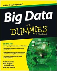 Big Data For Dummies cena un informācija | Ekonomikas grāmatas | 220.lv