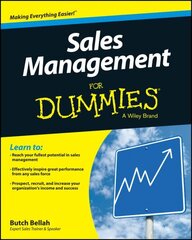 Sales Management For Dummies cena un informācija | Ekonomikas grāmatas | 220.lv