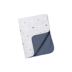 Одеялко Doomoo для малышей Dream Blue Grey Moon, 75x100 см цена и информация | Покрывала, пледы | 220.lv