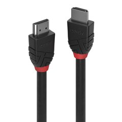 Lindy КАБЕЛЬ HDMI-HDMI 0.5M/ЧЕРНЫЙ 36770 LINDY цена и информация | Кабели и провода | 220.lv