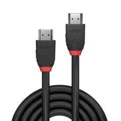 Lindy КАБЕЛЬ HDMI-HDMI 0.5M/ЧЕРНЫЙ 36770 LINDY цена и информация | Кабели и провода | 220.lv