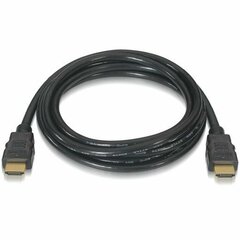 Кабель HDMI Aisens A120-0121 2 m Чёрный цена и информация | Кабели и провода | 220.lv