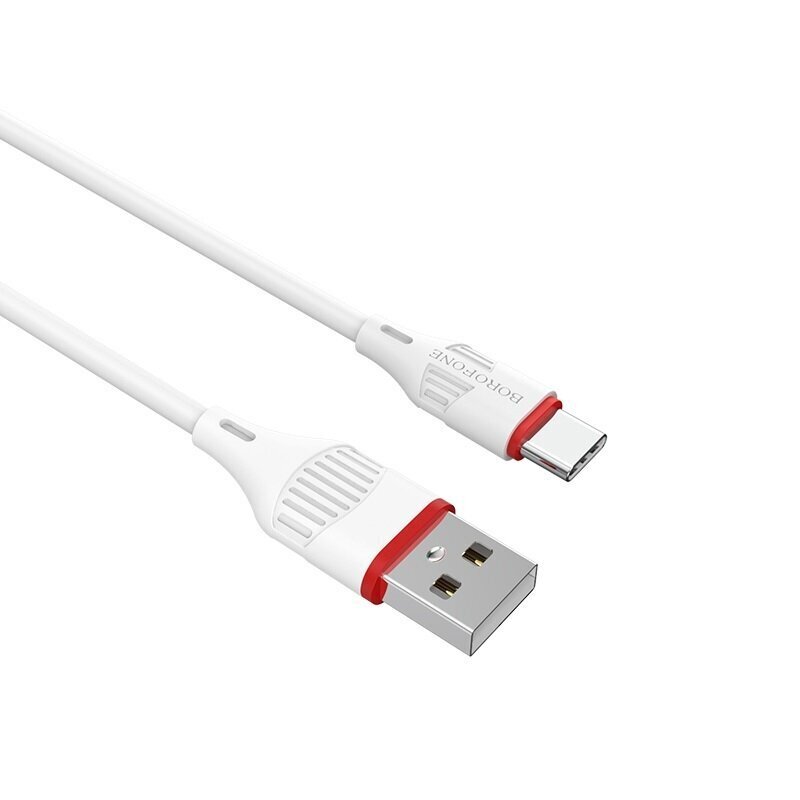 Borofone, USB-A/USB-C, 1 m цена и информация | Kabeļi un vadi | 220.lv